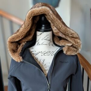 Marmot Black Nylon Jacket